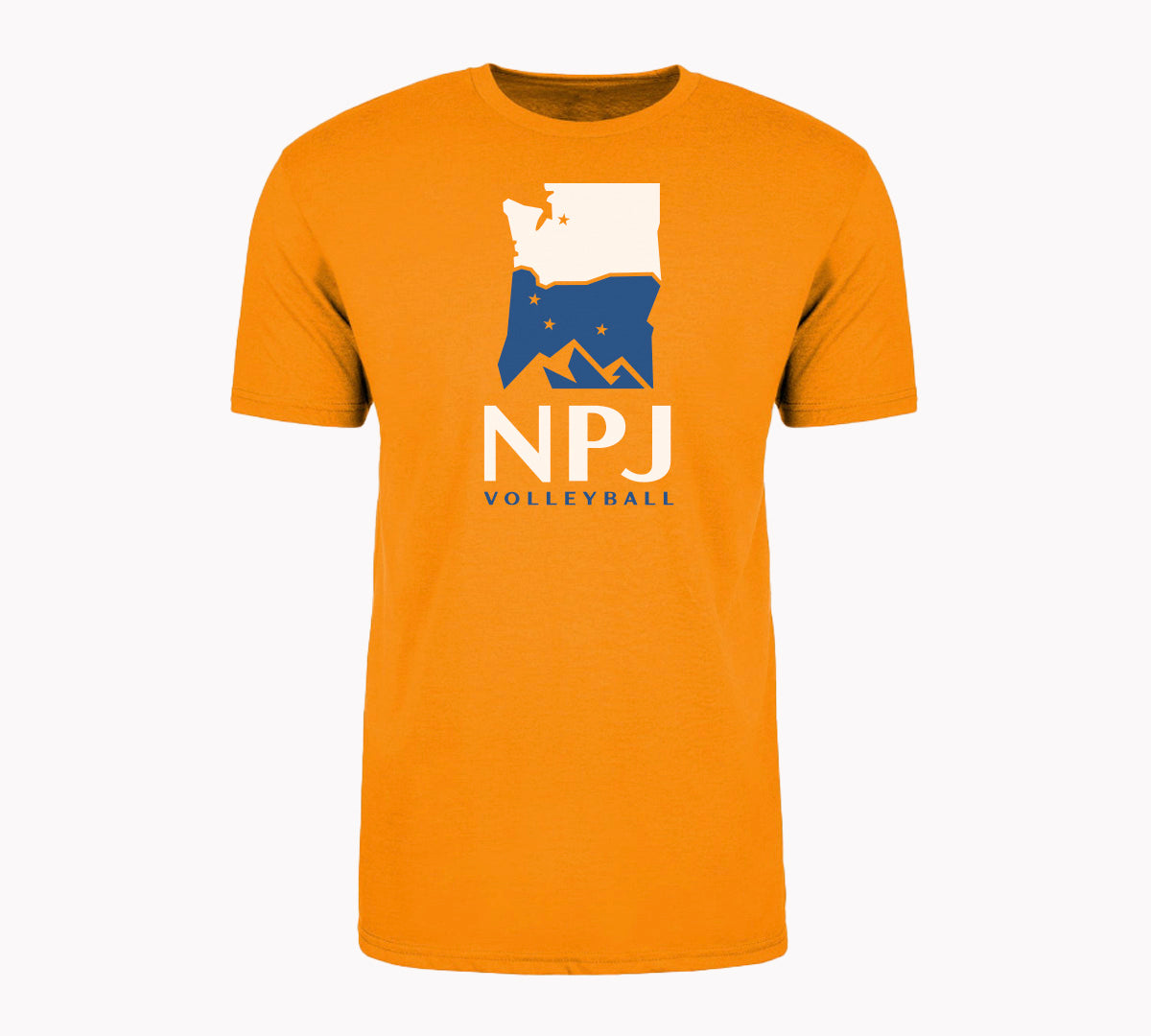 NPJ Unisex Orange Tee