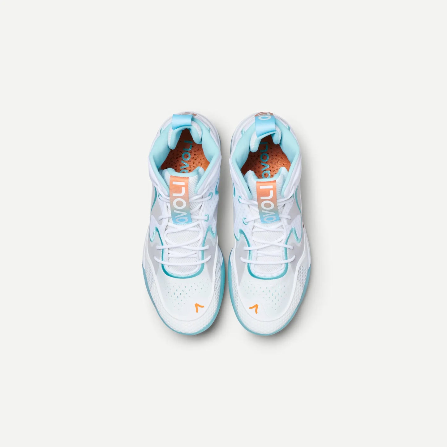 Avoli Mid White and Teal