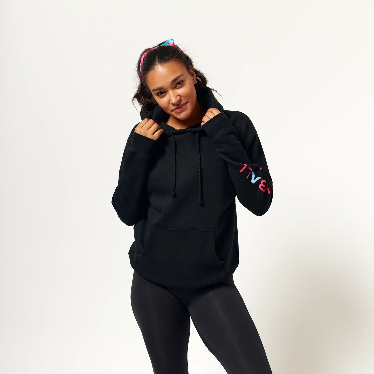 Black with Ombre Hoodie