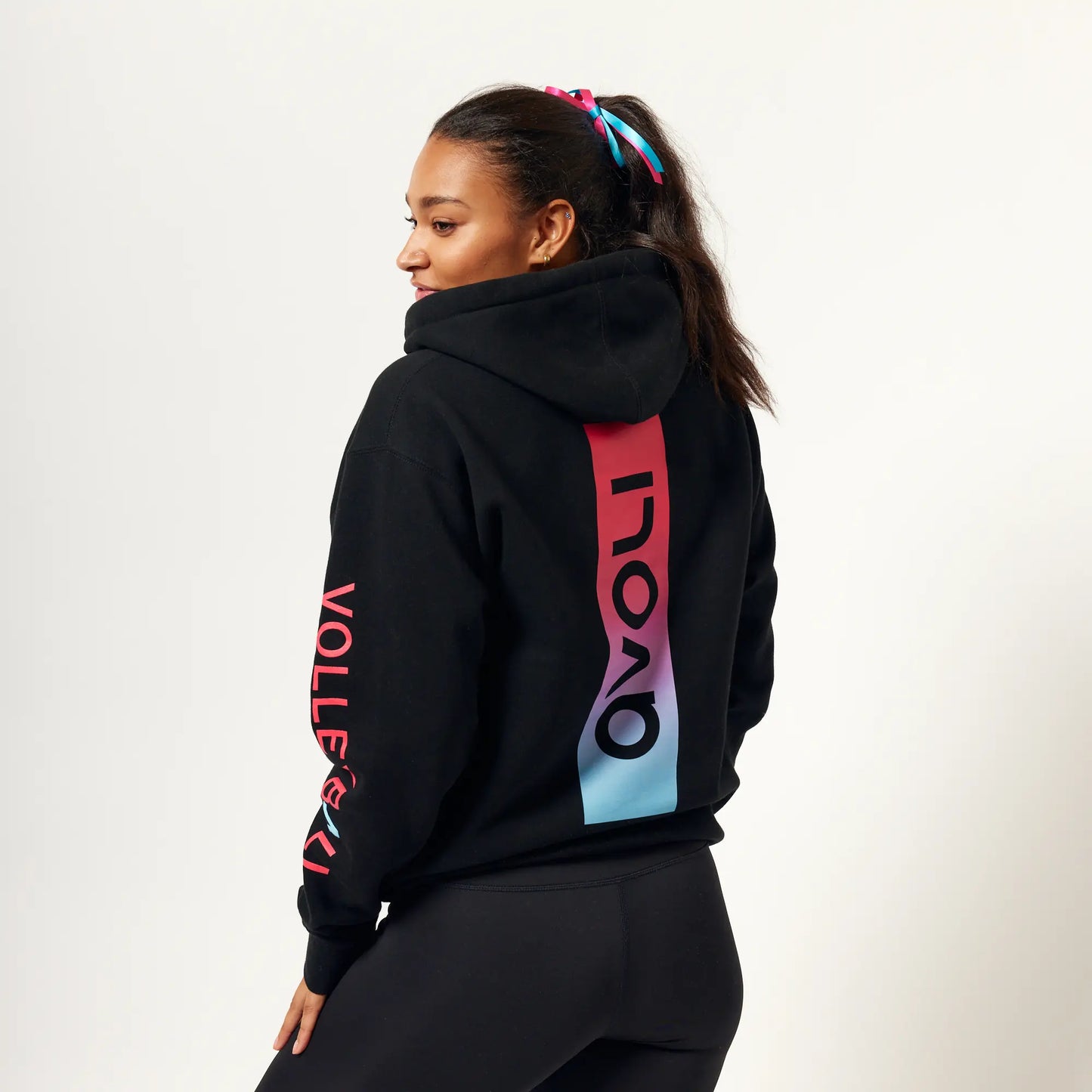 Black with Ombre Hoodie