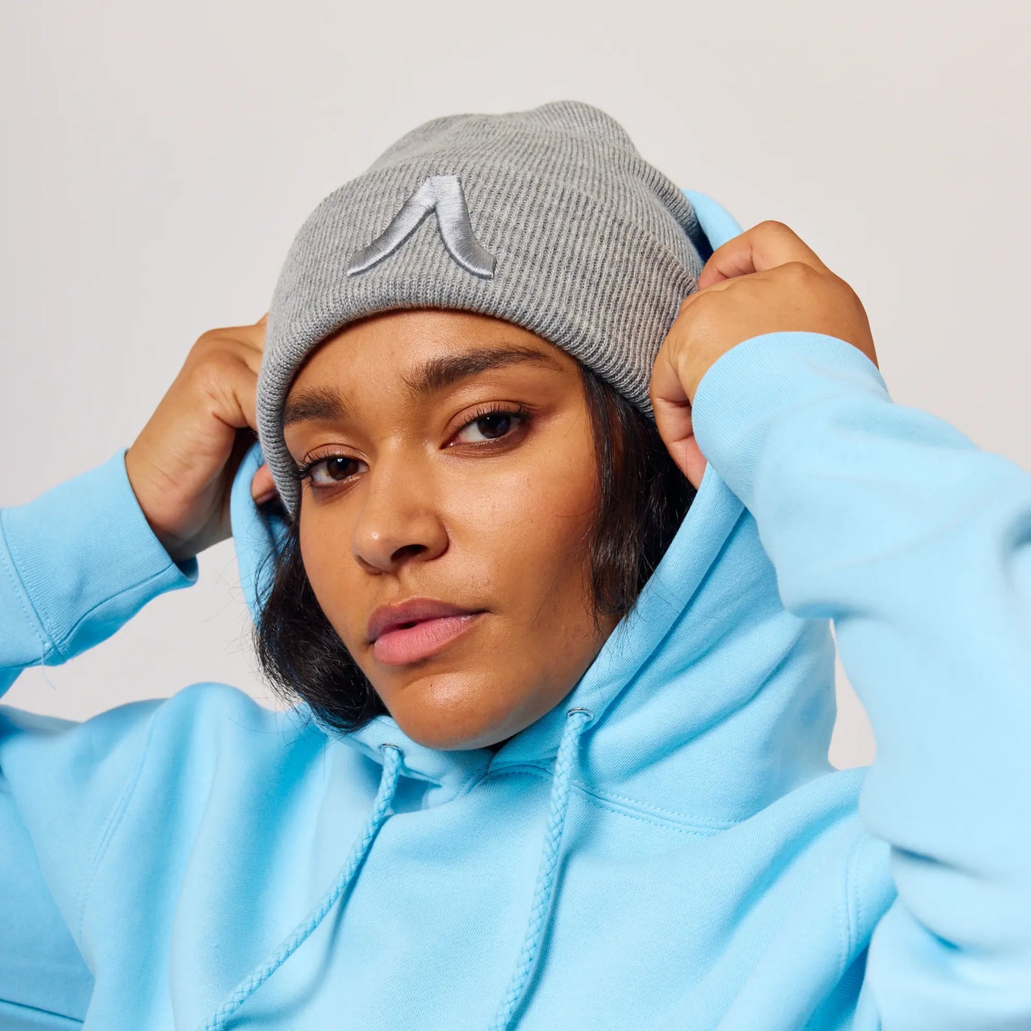Avoli Winter 2024 Beanie - Grey with Cuff