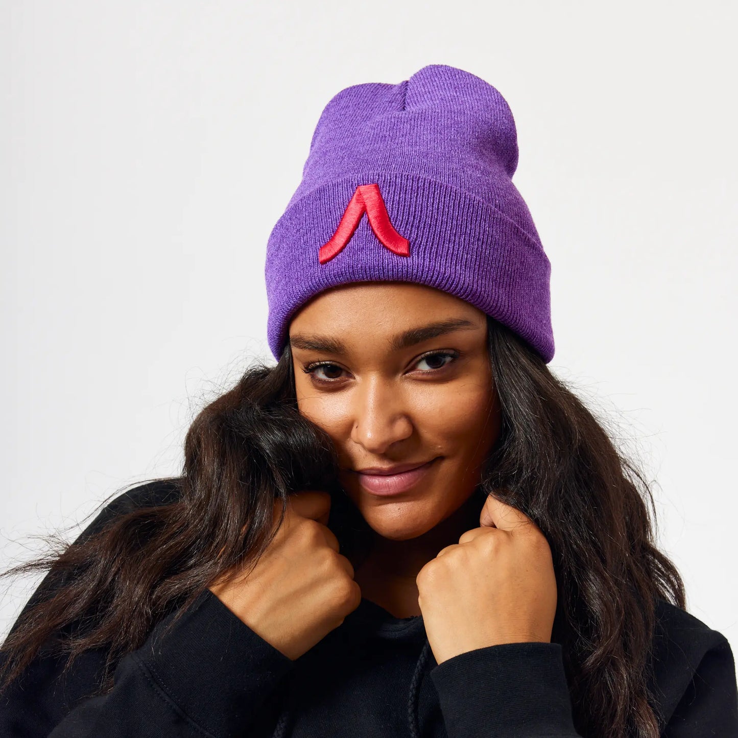 Avoli Winter 2024 Beanie - Purple with Cuff