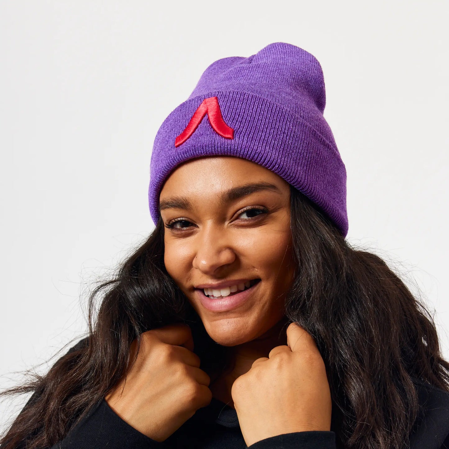 Avoli Winter 2024 Beanie - Purple with Cuff