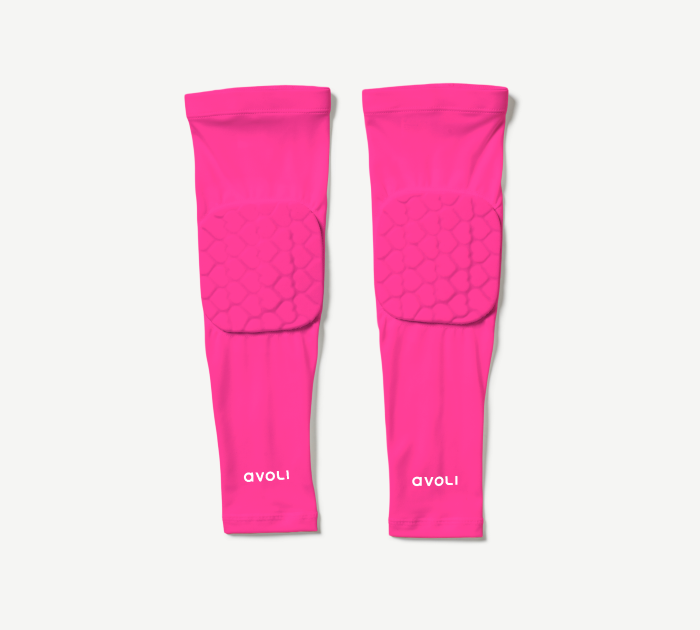 Avoli Padded Sleeves - Pink