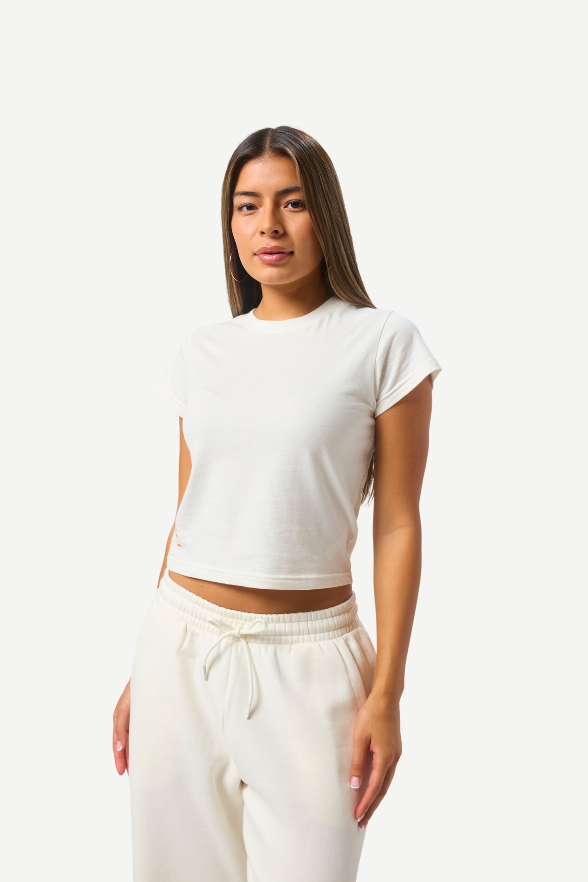 Avoli Baby Tee Short Sleeve in Sugar Swizzle