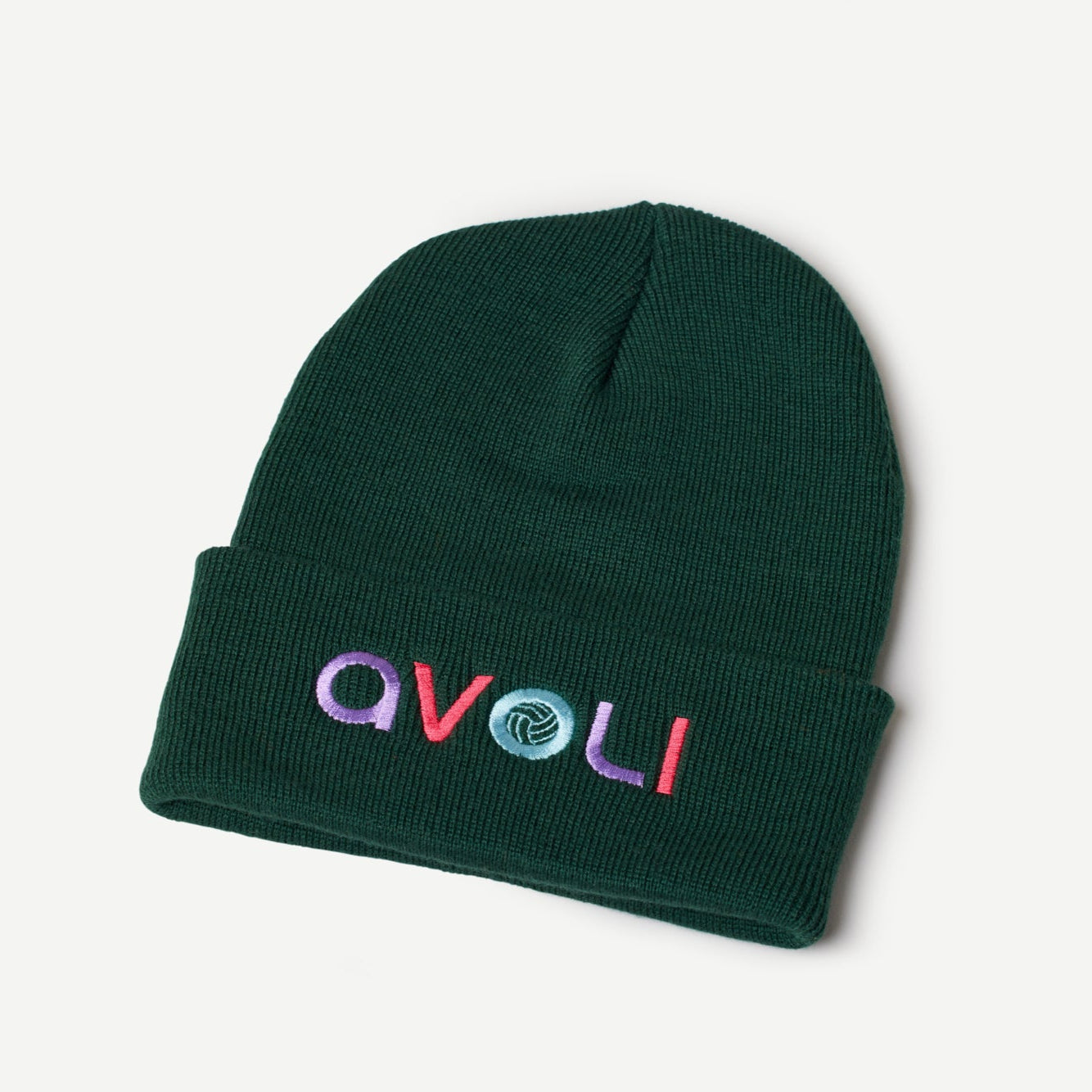 Avoli Winter 2024 Beanie - Green with Cuff