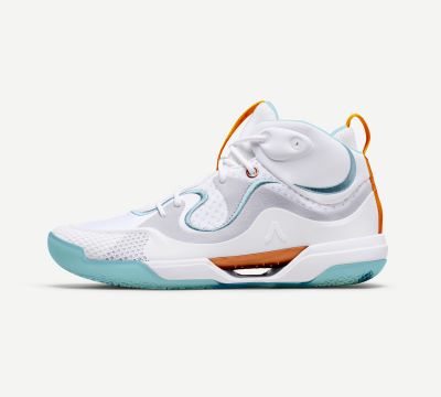 Avoli Mid White and Teal