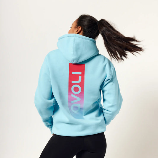 Winter 2024 Teal with Ombre Hoodie