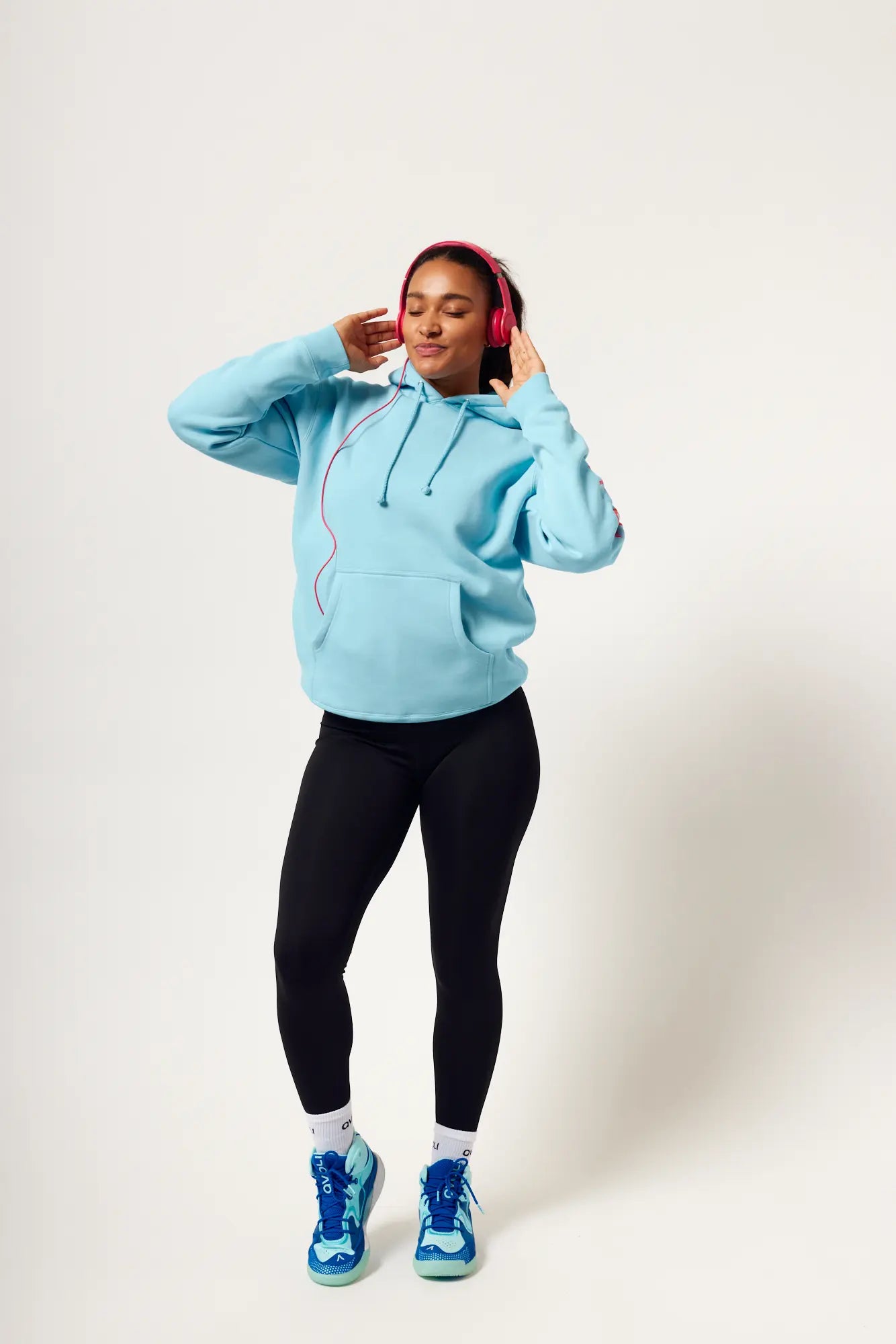 Winter 2024 Teal with Ombre Hoodie