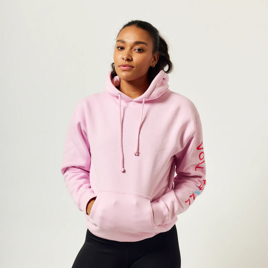 Winter 2024 Pink with Ombre Hoodie