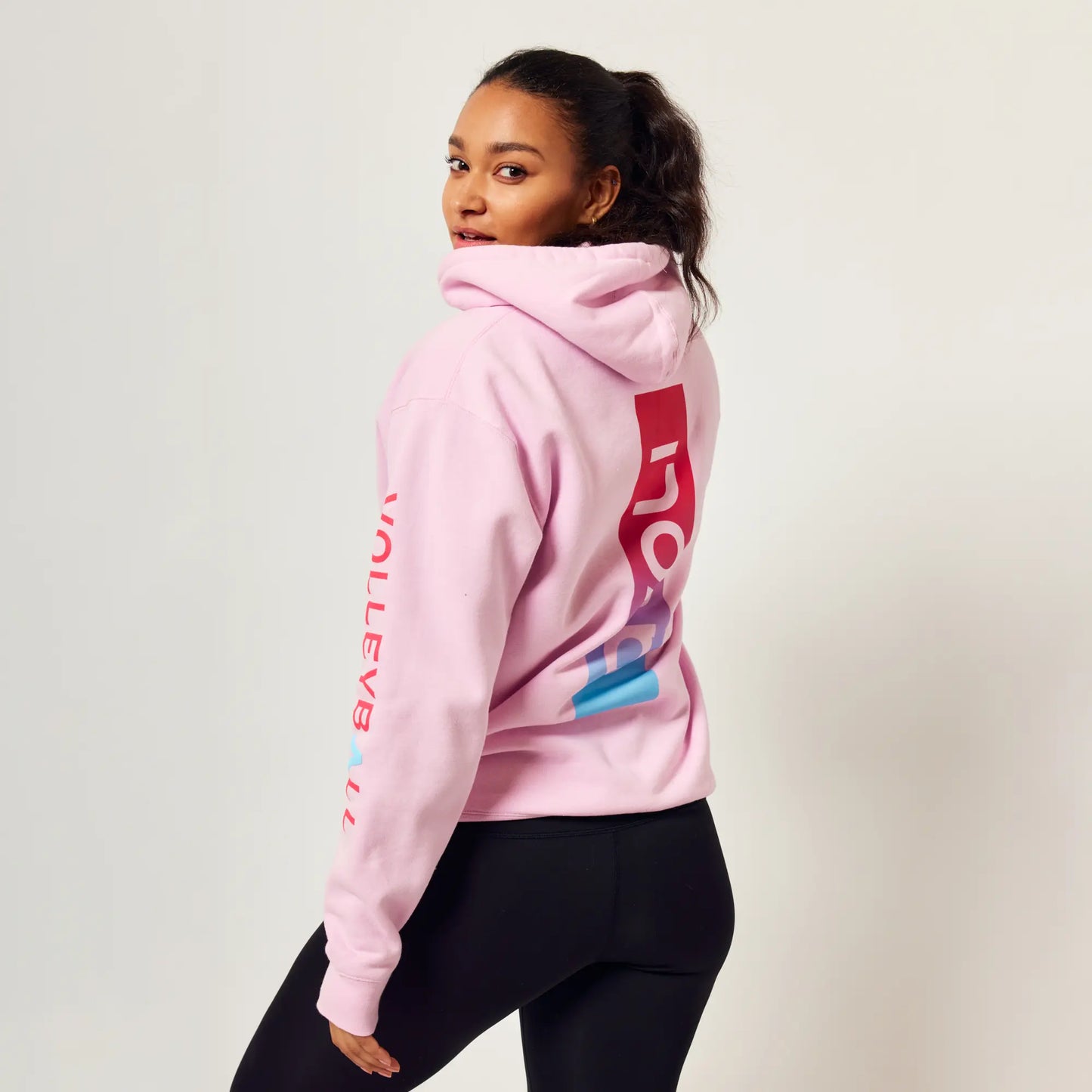 Winter 2024 Pink with Ombre Hoodie