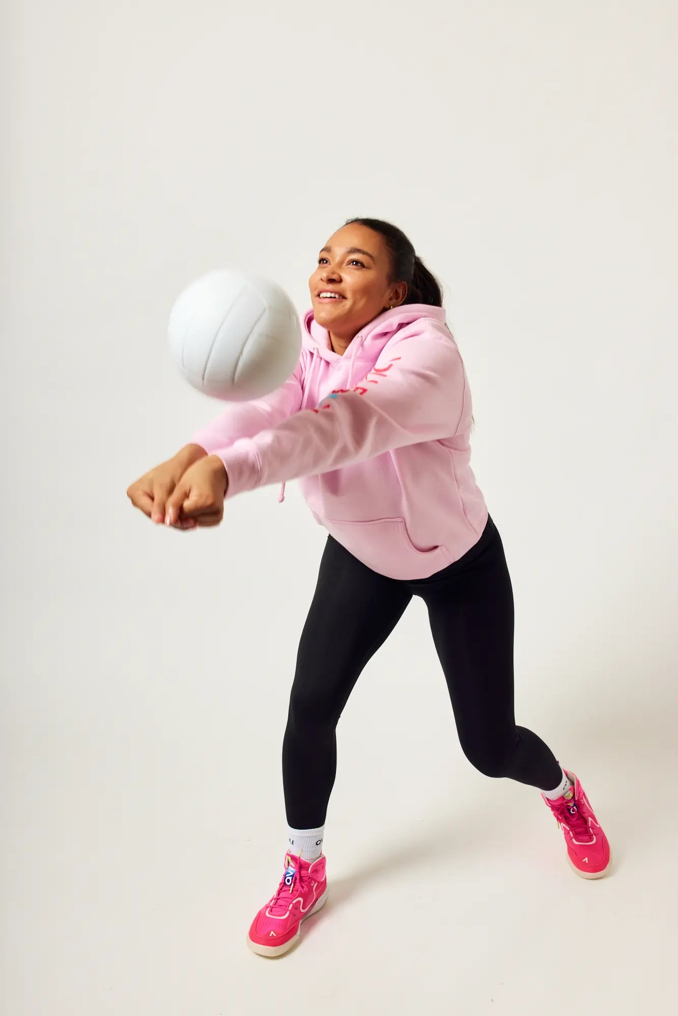 Winter 2024 Pink with Ombre Hoodie