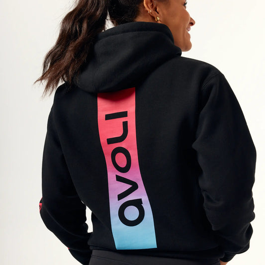 Winter 2024 Black with Ombre Hoodie