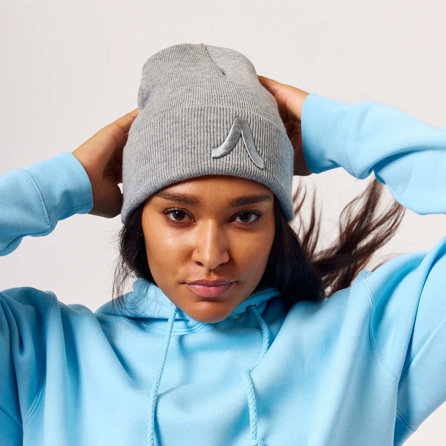 Avoli Winter 2024 Beanie - Grey with Cuff