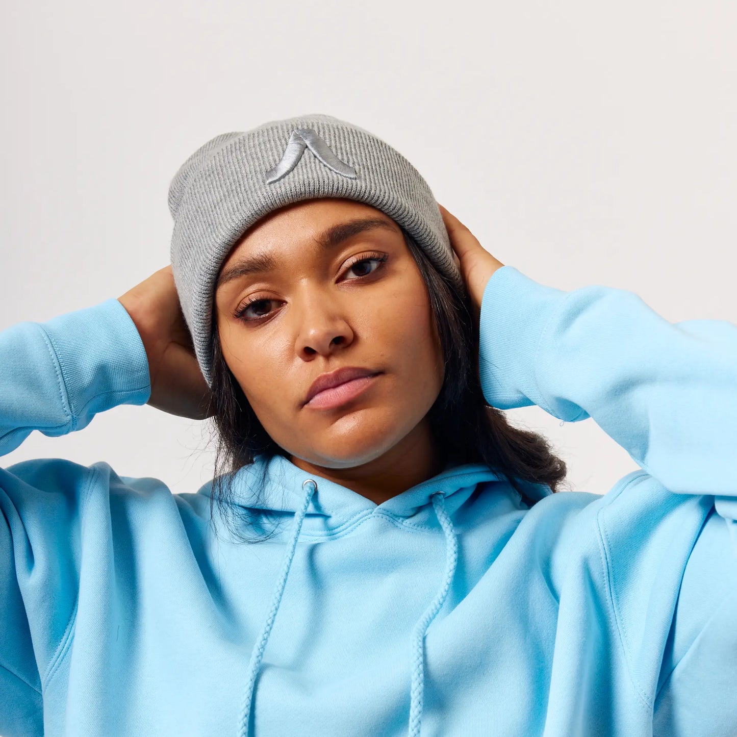 Avoli Winter 2024 Beanie - Grey with Cuff