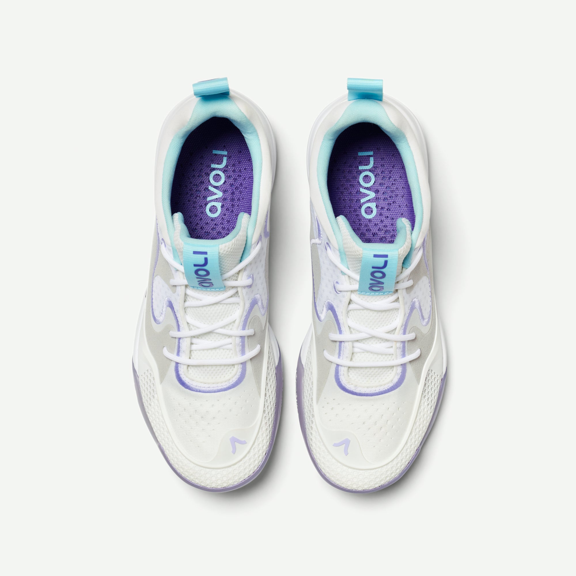 Avoli Low White Purple Heather