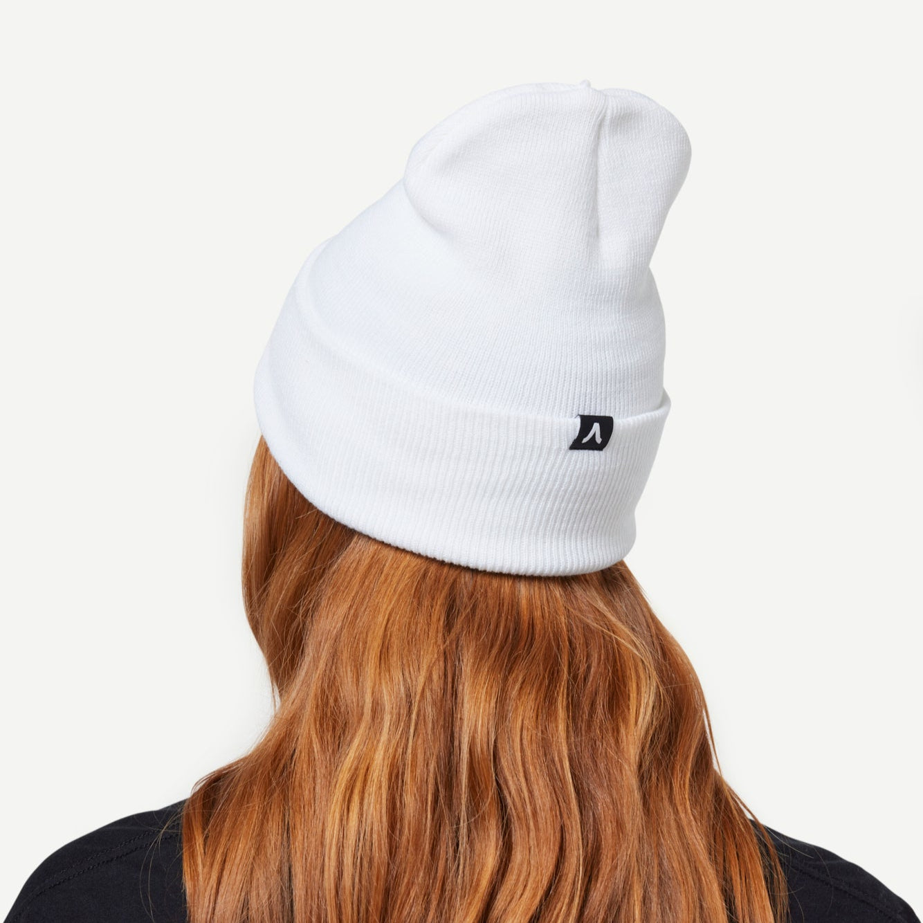 Avoli Winter 2024 Beanie - White with Cuff